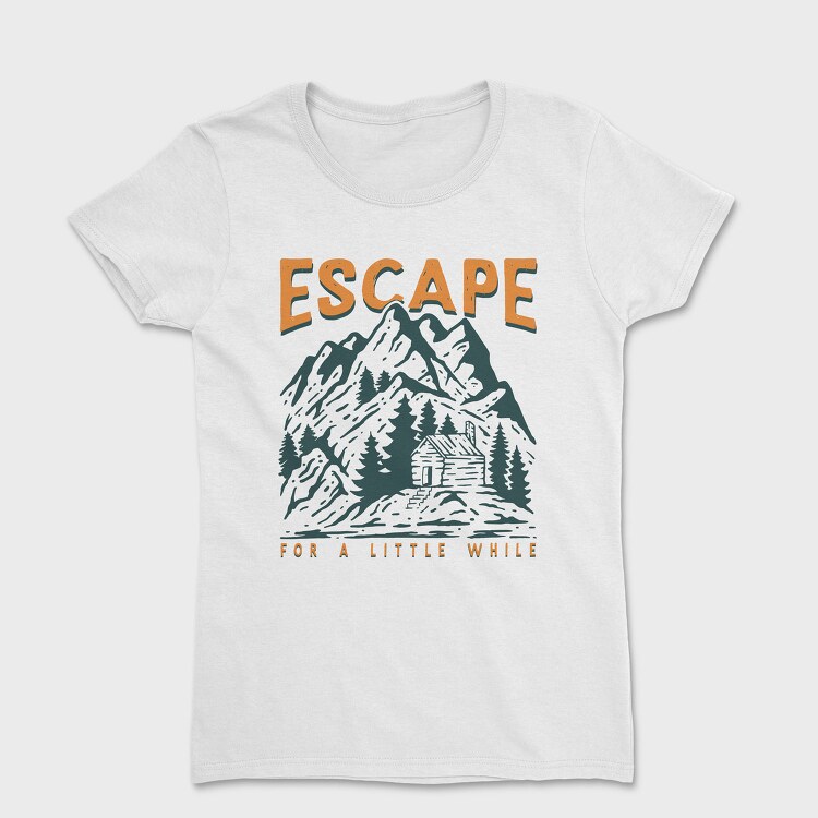 Escape Cabin Mountain, Tricou Femei