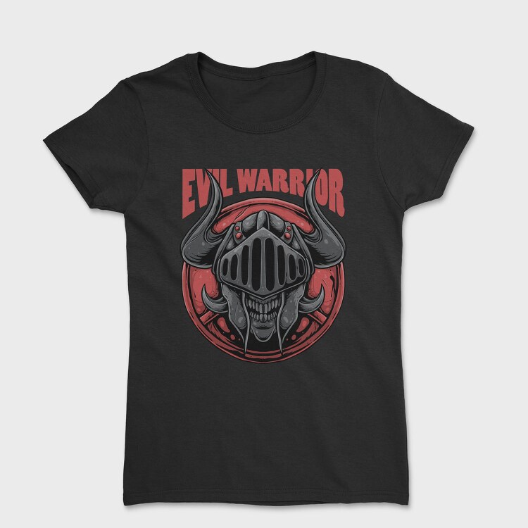 Evil Warrior Skull, Tricou Femei