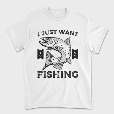 Fishing Escapade, Tricou Barbati (Unisex)