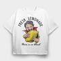 Fresh Lemon Vampire, Tricou Oversize Barbati (Unisex)