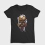 Gas Mask Skull, Tricou Femei