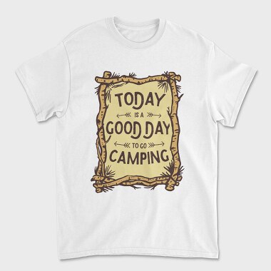 Good Day Camping, Tricou Barbati (Unisex)