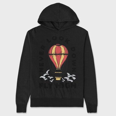 Hot Air Balloon Dreams, Hanorac Oversize Barbati (Unisex)
