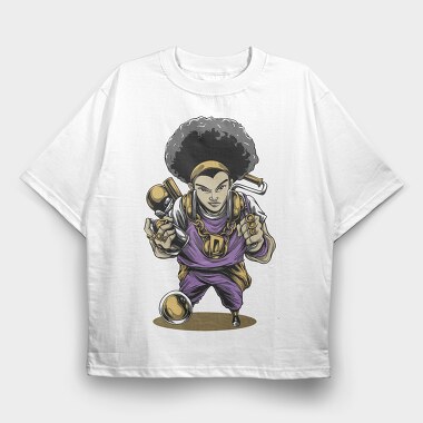 Joe Jones, Tricou Oversize Barbati (Unisex)