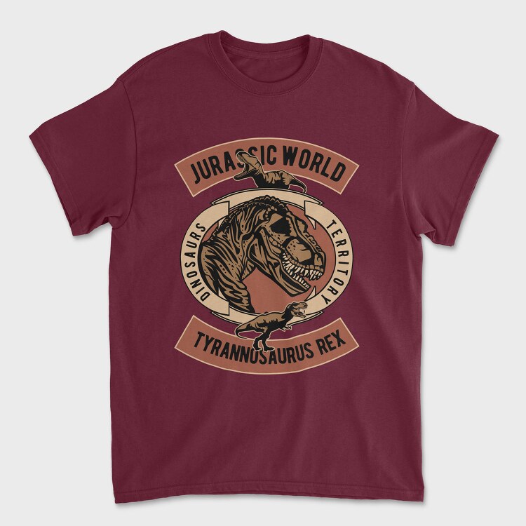 Jurassic World Rex, Tricou Barbati (Unisex)