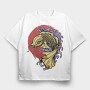 Koi Fish Dream, Tricou Oversize Barbati (Unisex)