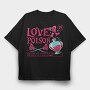 Love Poison Potion, Tricou Oversize Barbati (Unisex)