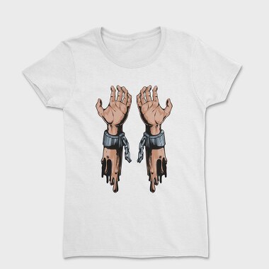Metal Hands Dripping, Tricou Femei