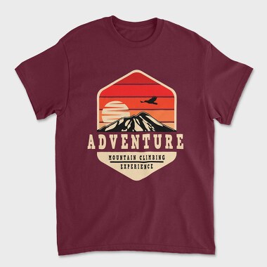 Mountain Adventure Climb, Tricou Barbati (Unisex)
