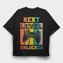 Next Level Unlocked, Tricou Oversize Barbati (Unisex)