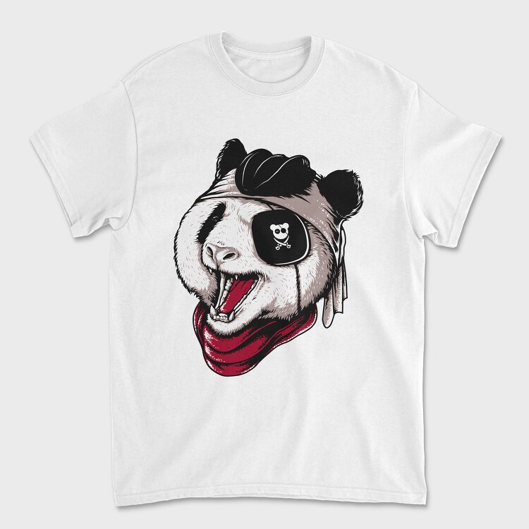 Panda Pirate Roar, Tricou Barbati (Unisex)