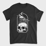 Raven Moon Skull, Tricou Barbati (Unisex)