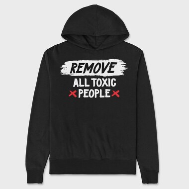 Remove Red Cross, Hanorac Oversize Barbati (Unisex)