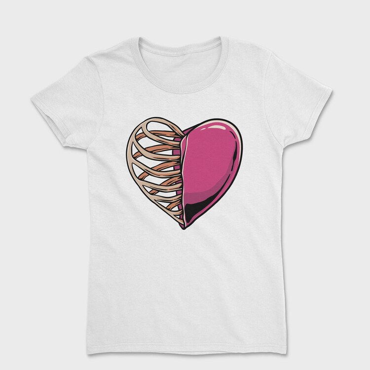 Ribbed Heart, Tricou Femei