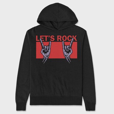 Rock On Hands, Hanorac Oversize Barbati (Unisex)