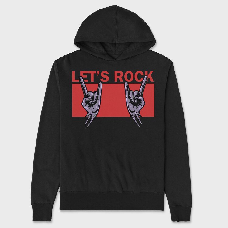 Rock On Hands, Hanorac Oversize Barbati (Unisex)
