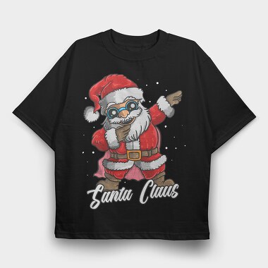 Santa Claus Cool, Tricou Oversize Barbati (Unisex)