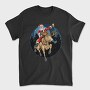 Santa Moose Ride, Tricou Barbati (Unisex)