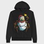 Santa Skull Nightmare, Hanorac Oversize Barbati (Unisex)