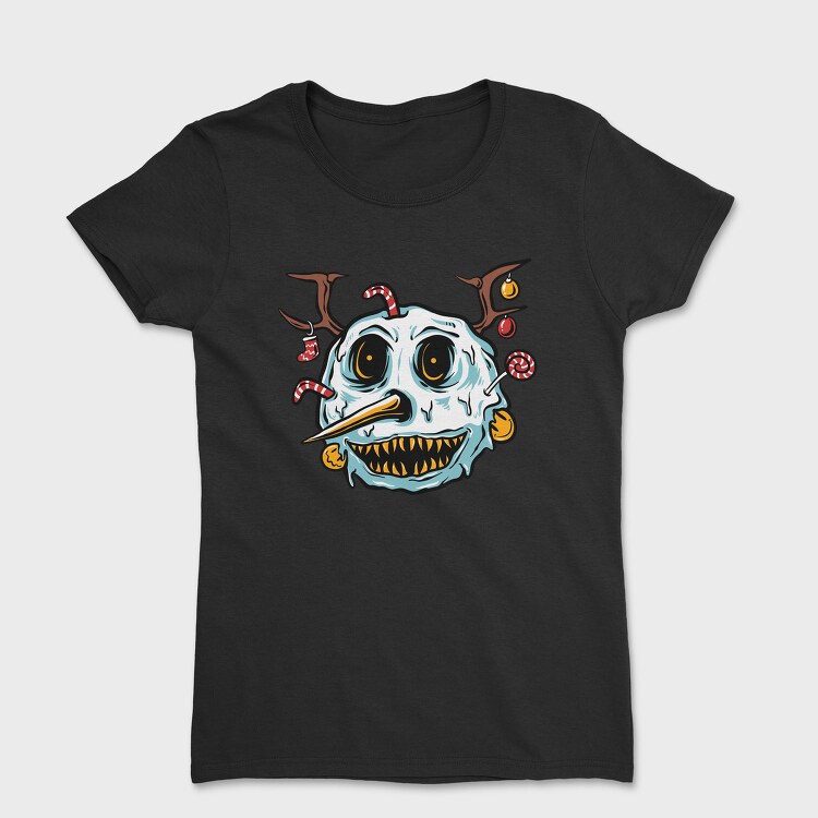 Santa Skull, Tricou Femei