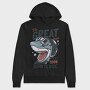 Shark Rider Born, Hanorac Oversize Barbati (Unisex)