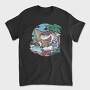 Shark Surf Chill, Tricou Barbati (Unisex)