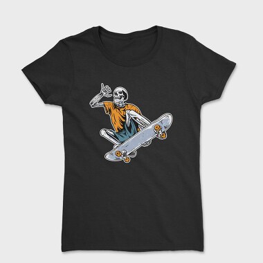 Skateboard Skeleton, Tricou Femei