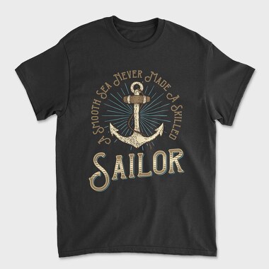 Smooth Sea Sailor, Tricou Barbati (Unisex)