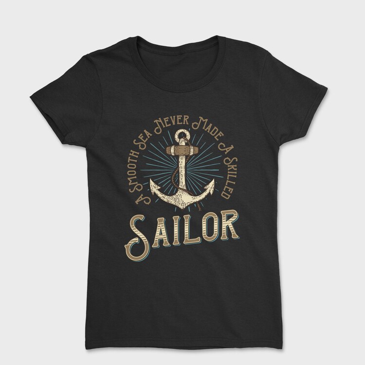 Smooth Sea Sailor, Tricou Femei