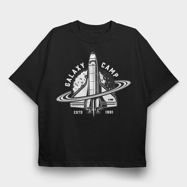Space Shuttle Orbit, Tricou Oversize Barbati (Unisex)