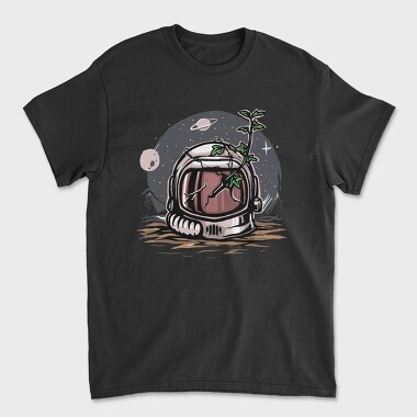 Space Sprout Helmet, Tricou Barbati (Unisex)