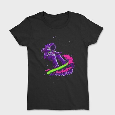 Space Surf Astronaut, Tricou Femei