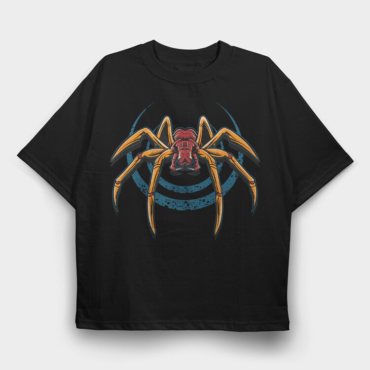 Spider Web Strike, Tricou Oversize Barbati (Unisex)