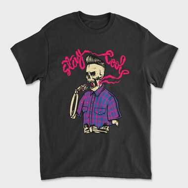 Stay Cool Skull, Tricou Barbati (Unisex)