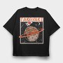 Takoyaki Space Explorer, Tricou Oversize Barbati (Unisex)