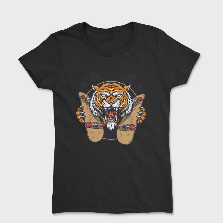Tiger Skate Palm, Tricou Femei