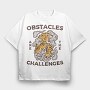 Tiger Smoke Challenges, Tricou Oversize Barbati (Unisex)
