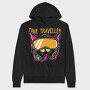 Time Traveler Cat, Hanorac Oversize Barbati (Unisex)
