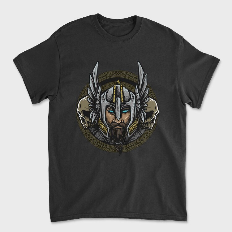 Viking Warrior Shield, Tricou Barbati (Unisex)