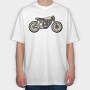 69 Cafe Racer, Tricou Oversize Barbati (Unisex)