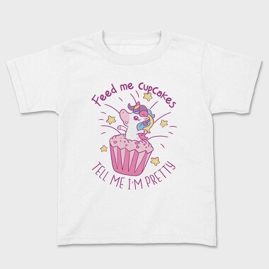 Tricou Copii, Unicorn Cupcake