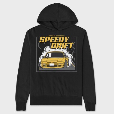 Speedy Drift, Hanorac Oversize Barbati (Unisex)