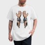 Metal Hands Dripping, Tricou Barbati (Unisex)