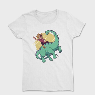 Cowboy on Dinosaur, Tricou Femei