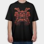Red Dragon Roar, Tricou Oversize Barbati (Unisex)