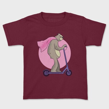 Tricou Copii, Scooter Sloth