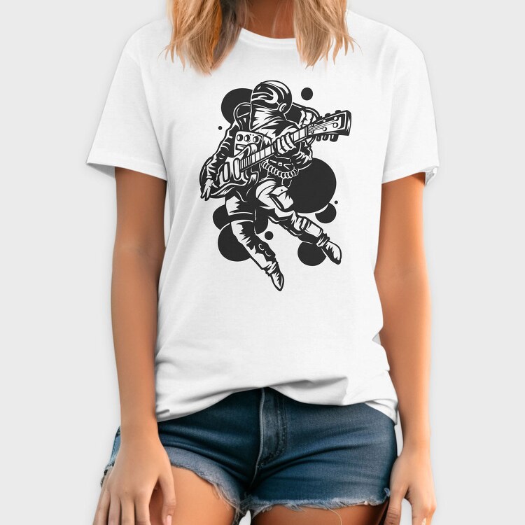 Rockin Guitar Ninja, Tricou Barbati (Unisex)
