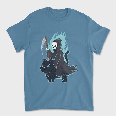 Tricou Barbati (Unisex), Reaper And Cat