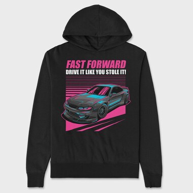 Fast Forward Silva, Hanorac Oversize Barbati (Unisex)