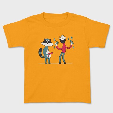 Tricou Copii, Raccoon Guy